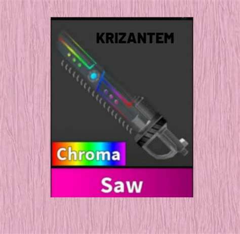  Buy Chroma Saw Knife MM2 